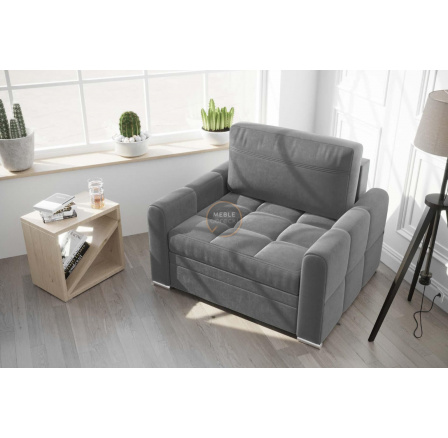 Křeslo VERONA 105 cm - šedá