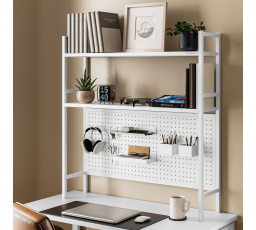 Kovový nástavec na stůl JENNY, 950 x 980 x 220 mm, bílý