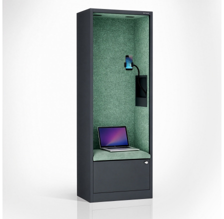 Sally 600mm korpus Antracitový - sedák Zelený