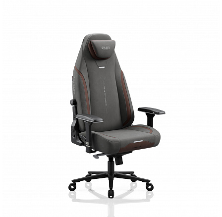 Herní látkové křeslo šedé, Normal: Diablo X.Eye Prime Stone Grey