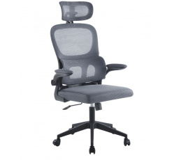 Kancelářské křeslo FB29JB, Šedá/Černá