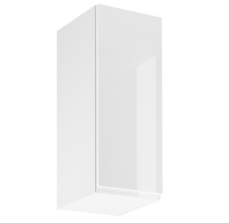 Kuchyňská horní skřínka ASPEN G30 - Levá, Bílá/Bílý lesk Kuchyňská horní skřínka ASPEN G30 - Levá, Bílá/Bílý lesk