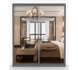 Šatní skříň MULTI 20 - 183 cm, Šedá