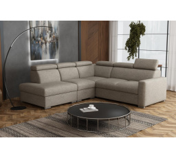 Sedací souprava Petrit VIII levá Aragon hnědošedá