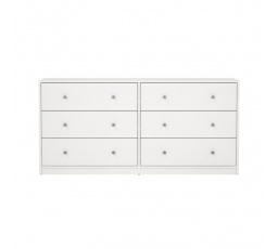 Komoda MYRA 328, Bílá