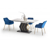 Jídelní stůl VINCENZO, bílý mramor