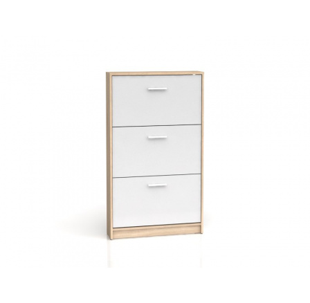 Botník NEPOSFB3K Dub Sonoma/Bílá Botník NEPOSFB3K Dub Sonoma/Bílá