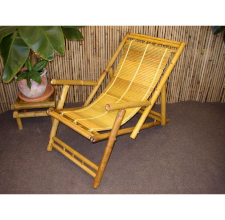 Bambusové lehátko natural vzhledové vady