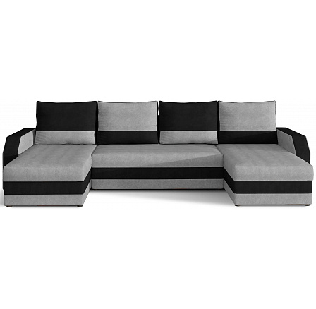 Sedací souprava ve tvaru U MARION, Paros 05/Kronos 07