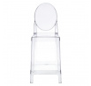 Barová stolička Viki 65 transparentní
