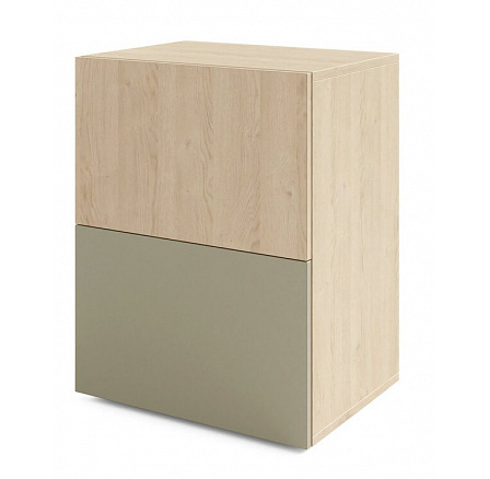 Komoda SALSA SL8, Dub piškotový/Eukalyptus/Salsa