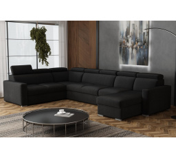 Sedací souprava Petrit U1 pravá Kronos černá