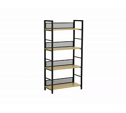 Regál RAW R4, Dub/Černá