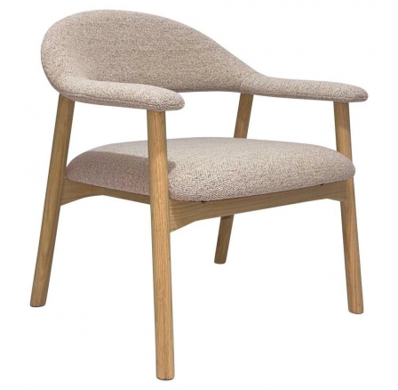 Křeslo Addi béžové/dub Monza 60