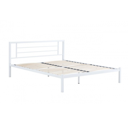 Kovová postel 160x200 bílá LM2-FXJG Kovová postel 160x200 bílá LM2-FXJG