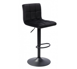 Barová židle N-12P, černá