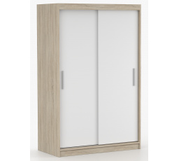 Šatní skříň NOEMI 04, Dub Sonoma/Bílá