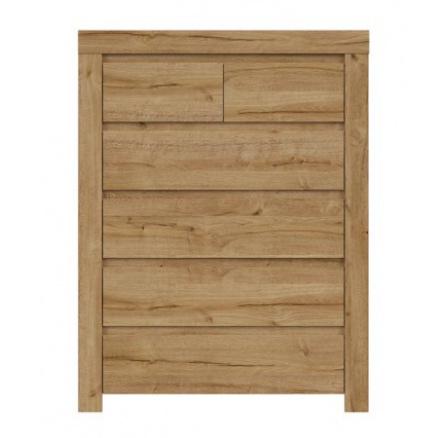Komoda HOLTEN KOM6S, dub waterford
