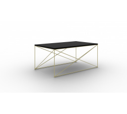 Konferenční stolek Dante Zlatý+Černý