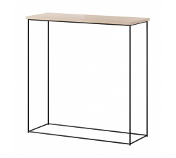 Konzola Milan Černá+Sonoma