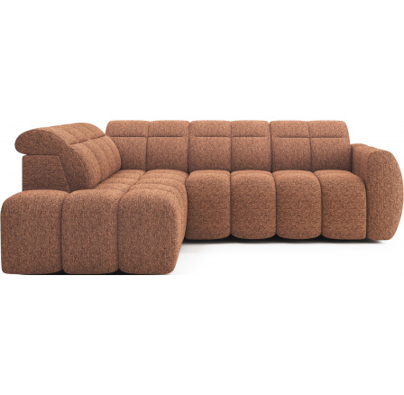 Rohová sedací souprava s elektrickým rozkládáním FALCONN - Levá, Coralline 30