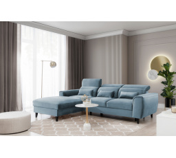 Rohová sedací souprava Foble, Velvetmat 100 Levá