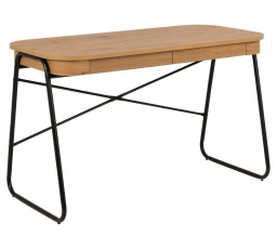 Psací stůl Blueton dub/ černý