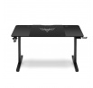 Herní stůl 140 cm s nastavitelnou výškou  X-TENSIO černý