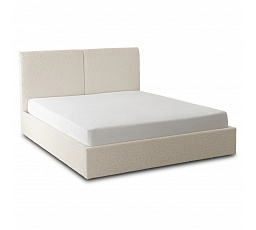 Postel 140x200 MARSYLIA s Úložným Prostorem Krémové Boucle