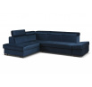 Rohová sedací soustava Maik L tmavě modrá