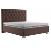 Postel Kristin 180x200, tmavě hnědá