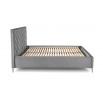Postel MODULO W1 160 - Čelo postele, Šedý Monolith 85