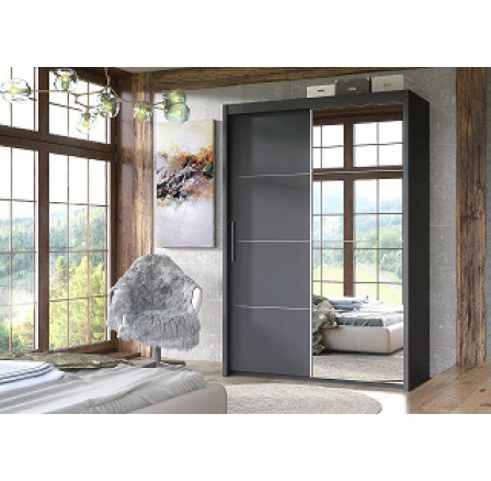 INOVA NEW 3 - skříň š.150 cm lamino_Grafit (P4DS4115) (MM) (K150)