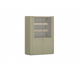 ELIVO VITRÍNA 100 2D - eukalyptus / dub baltic dune