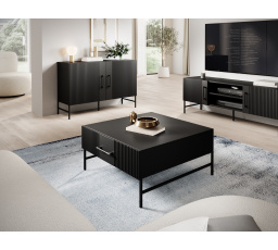 Konferenční stůl Raftt 82, Černý