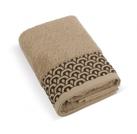 Froté osuška Krajka 70x140cm 500g hnědá Froté osuška Krajka 70x140cm 500g hnědá