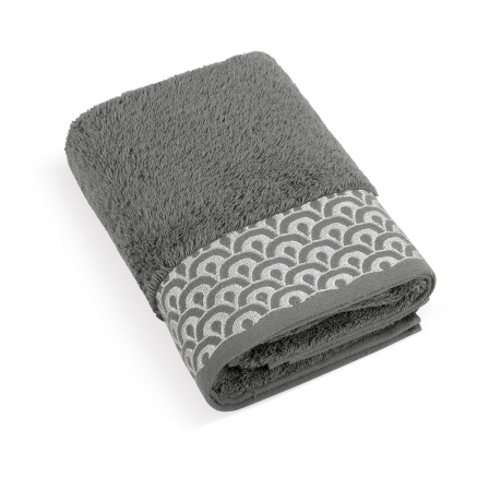 Froté osuška Krajka 70x140cm 500g tmavě šedá Froté osuška Krajka 70x140cm 500g tmavě šedá