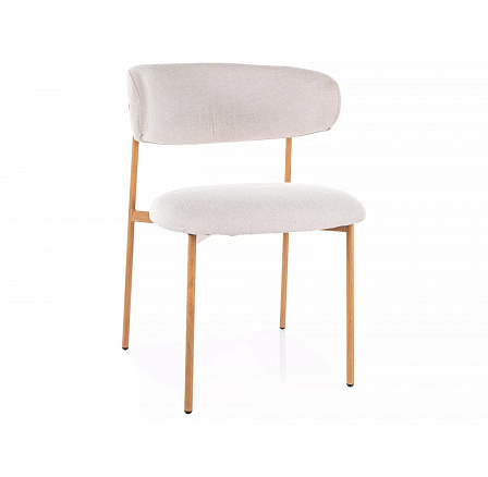 Jídelní židle ELTON D BREGO, Světle Béžová 22/Dub Jídelní židle ELTON D BREGO, Světle Béžová 22/Dub