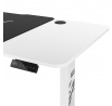 Herní stůl 140 cm s nastavitelnou výškou  X-TENSIO 1400 bílý