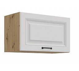 Horní skříňka STELLO - 60 GU-36 1F, Dub Artisan/Bílý mat