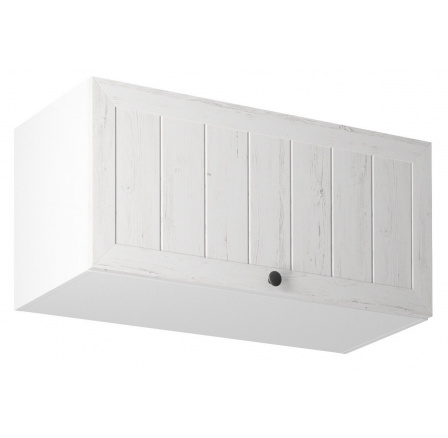 Kuchyňská horní skřínka PROWANSJA G80K, Bílá/Borovice Andersen