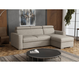 Sedací souprava Petrit pravá Aragon hnědošedá