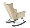 Houpací křeslo BAZALTO, Béžová