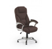 Kancelářské křeslo DESMOND, tmavě hnědé