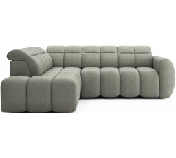 Rohová sedací souprava s elektrickým rozkládáním FALCONN - Levá, Xillar 100