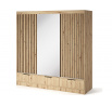 Šatní skříň Voodi III, Dub Artisan