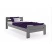 Postel DALLAS s matrací, 140x200 cm, Grafit