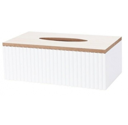 Krabička na kapesníky Borjan bílá