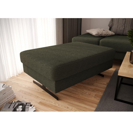 Taburet  EMPORIO 100x70 cm - zelená