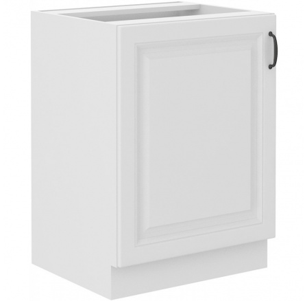 Kuchyňská dolní skříňka STIPE 60 D 1F BB, Bílá Kuchyňská dolní skříňka STIPE 60 D 1F BB, Bílá
